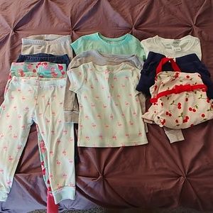 Mixed lot of 2T and 3T girl clothes